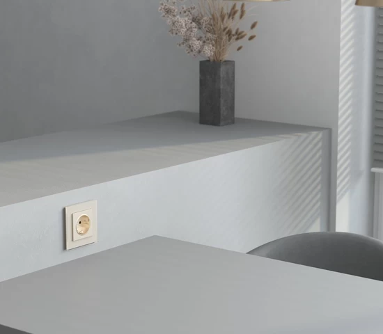 W0013111/ Рамка на 1 пост Senso (шампань, стекло soft-touch)