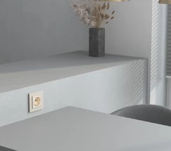 W0013111/ Рамка на 1 пост Senso (шампань, стекло soft-touch)